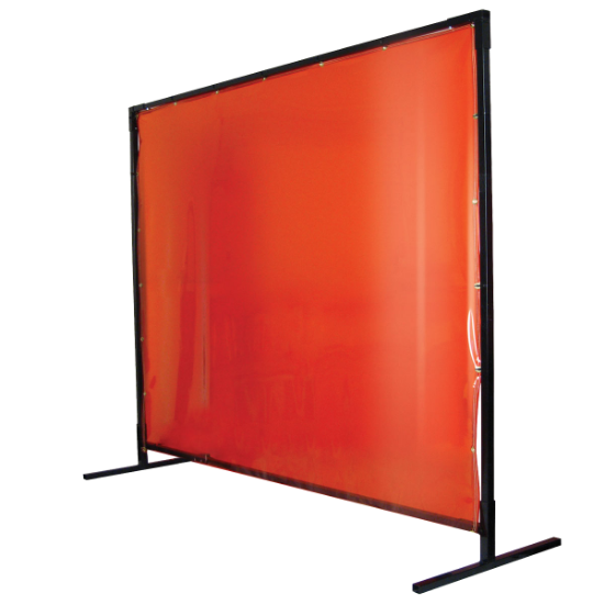 Picture of 1.8 x 1.8m Heavy Duty Red Welding Screen