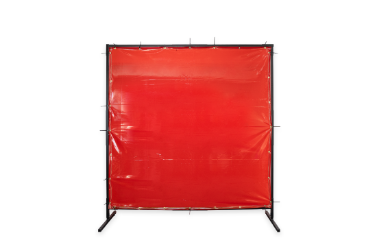 Picture of 1.8 x 1.8m Heavy Duty Red Welding Screen
